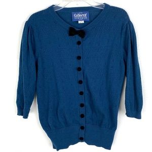 Modcloth Collectif Vintage cardigan sweater crop